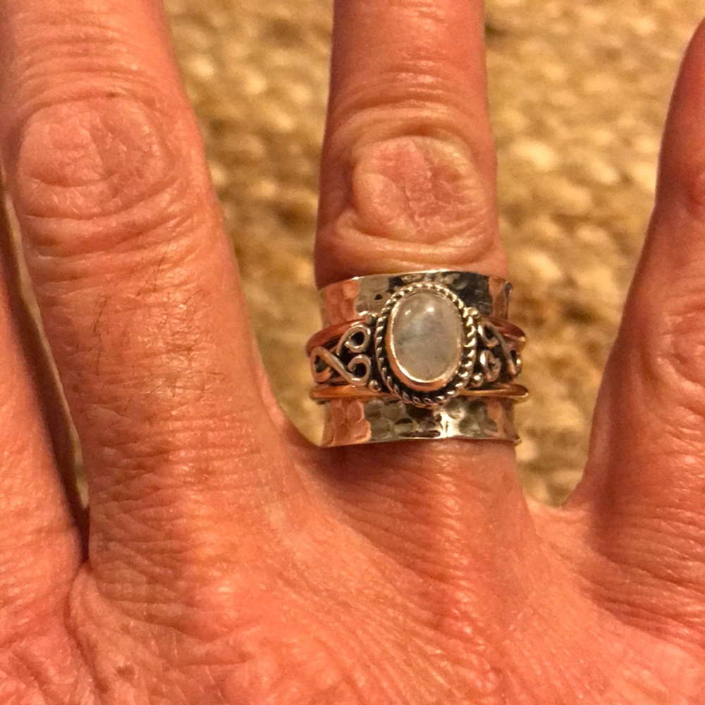 Mooonstone ring🌞 - Picture 2 of 5